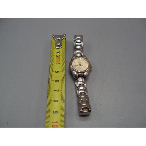 Женские наручные часы QQ quartz Japan Q Q кварц Япония с браслетом длина 18,7 см №15890