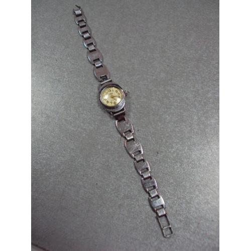 Женские наручные часы Заря 16 камней с браслетом длина 18,5 см №13008