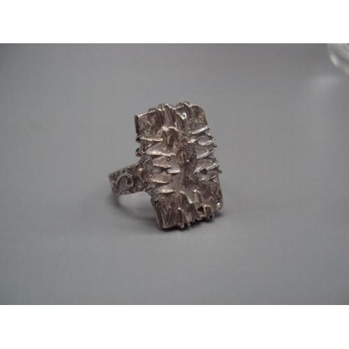 Женское кольцо ажурное серебро Украина вес 9,62 г 17,5 размер №15763