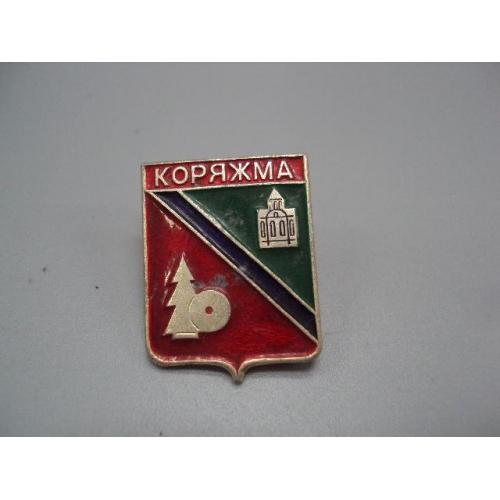 Знак герб Коряжма №16606