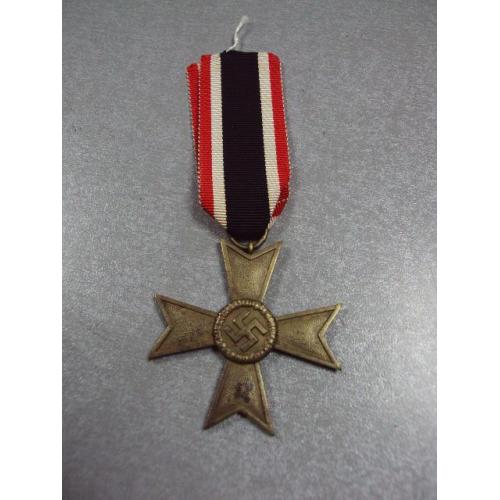 знак германия рейх крест за боевые заслуги без мечей 1939 №3841
