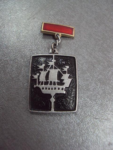 знак ленинград шпиль адмиралтейство парусник подвесной №13868