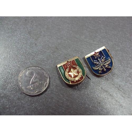 знак вооруженные сил ссср эмблема общевойсковая, связь лот 2 шт №3455