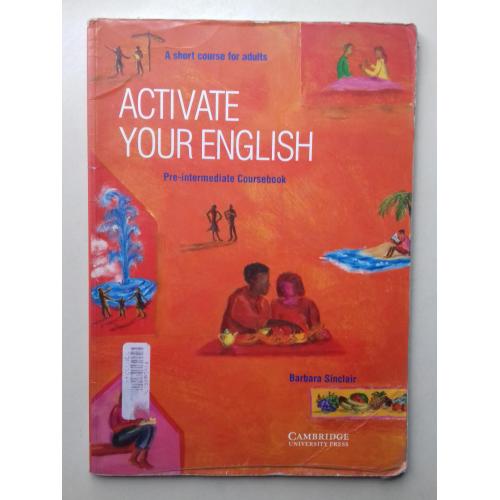 Activate your English. Pre-intermediate Coursebook. Короткий курс для дорослих.