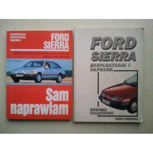 Автомобили Ford Sierra. Эксплуатация и ремонт. 2 кн на польском языке.