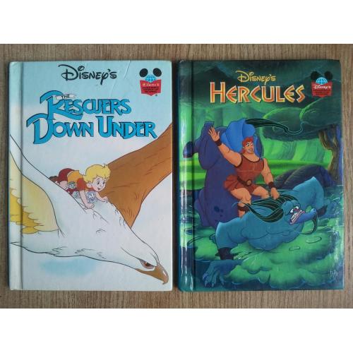 Hercules. Rescuers Down Under. Геракл. Рятувальники унизу. 2 кн.  Для дітей. Англійською.