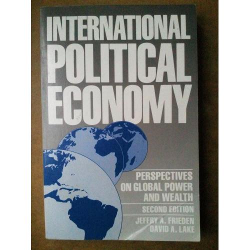 International Political Economy. Міжнародна політекономія.