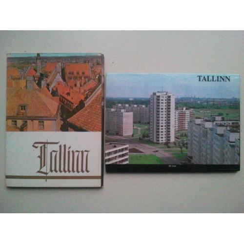 Набор открыток. Таллин. TALLINN. 2 набора. 