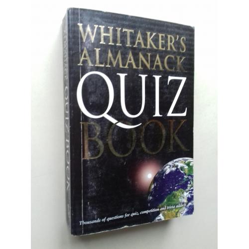Quiz Book. Whitaker's Almanack. Запитання для вікторин. Англійською.