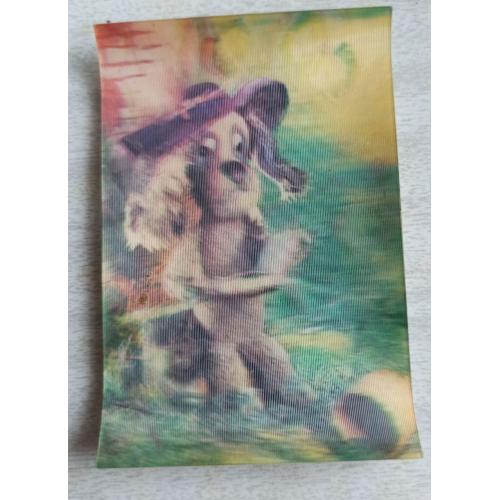 Календарик Серьезный разговор 1987, ЗD