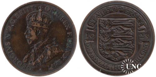 1/12 шиллинга Ø31,0 мм. Bronze, 9,40 г.