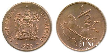 1/2 цента Ø16,3 мм. Bronze, 2,00 г.