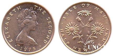 1/2 пени Ø17,1 мм. Bronze, 1,77 г.