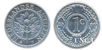 1 цент Ø14,0 мм. Al, 0,7 г.