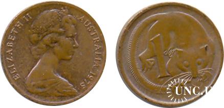 1 цент Ø17,5 мм. Bronze, 2,60 г.