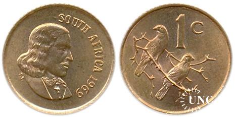 1 цент Ø19,0 мм. Bronze, 3,00 г.