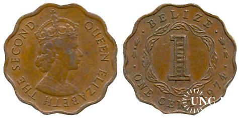 1 цент Ø19,5 мм. Bronze, 2,7 г.