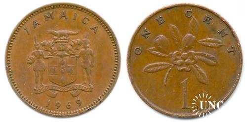 1 цент Ø21,0 мм. Bronze, 4,2 г.