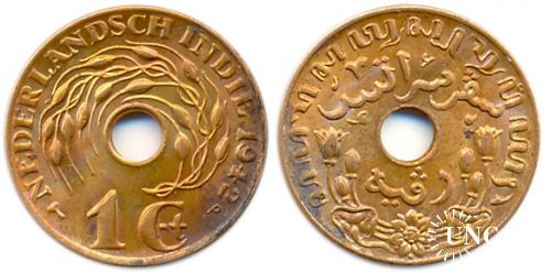 1 цент Ø23,0 мм. Bronze, 4,80 г.