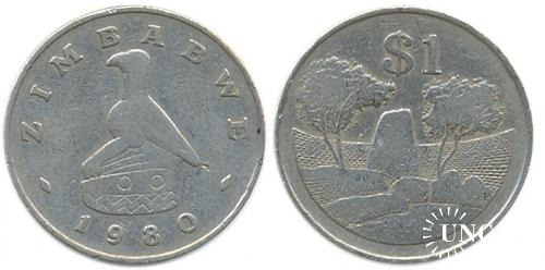1 доллар Ø29,0 мм. Cu-Ni, 10,00 г.