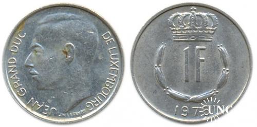 1 франк Ø21,0 мм. Cu-Ni, 3,89 г.