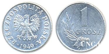 1 грош Ø14,7 мм. Al, 0,50 г.