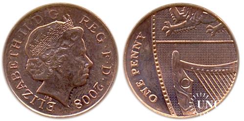 1 пені Ø20,0 мм. Fe(Bronze), 3,60 г.
