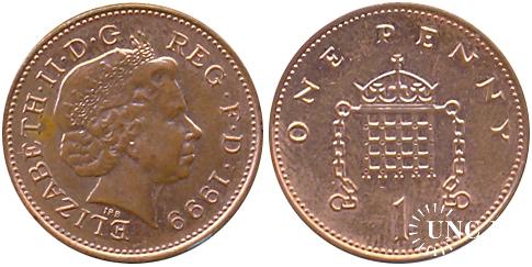 1 пені Ø20,0 мм. Fe(Bronze), 3,60 г.