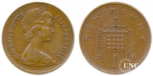 1 пені Ø20,3 мм. Bronze, 3,56 г.