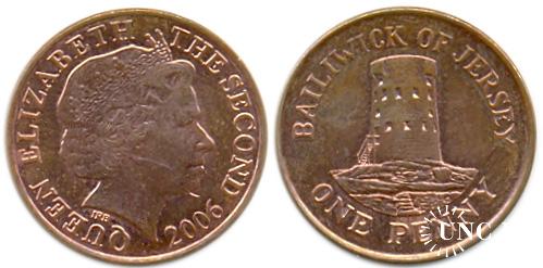 1 пени Ø20,3 мм. Fe(Bronze), 3,55 г.