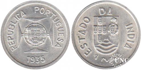 1 рупия Ø30,5 мм. Ag-917, 12,0 г.