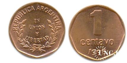 1 сентаво Ø16,2 мм. Bronze, 2,02 г.
