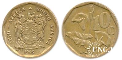 10 центів Ø16,0 мм. Fe(Brass), 2,00 г.