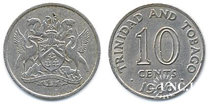 10 центів Ø16,3 мм. Cu-Ni, 1,40 г.