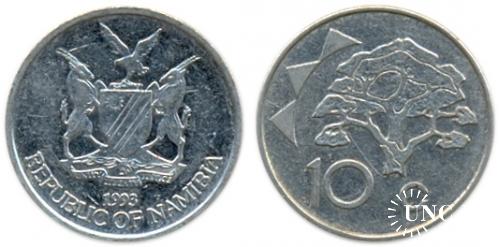 10 центів Ø21,5 мм. Fe/Ni, 3,40 г.