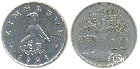 10 центов Ø20,0 мм. Cu-Ni, 3,80 г.