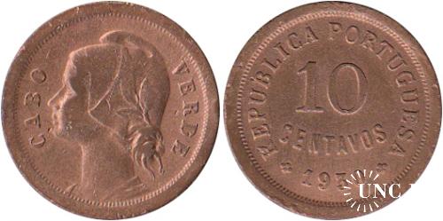 10 сентаво Ø22,0 мм. Bronze, 4,0 г.