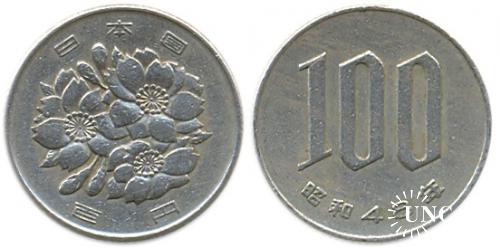 100 ієн Ø22,5 мм. Cu-Ni, 4,2 г.