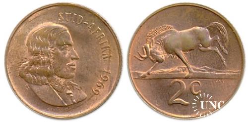 2 цента Ø22,5 мм. Bronze, 4,00 г.