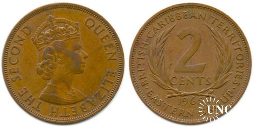 2 цента Ø30,5 мм. Bronze, 9,55 г.