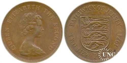 2 пени Ø25,9 мм. Bronze, 7,10 г.