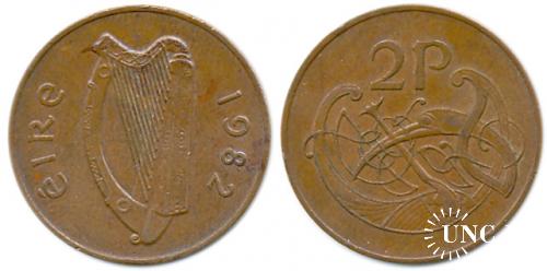 2 пени Ø25,9 мм. Bronze, 7,12 г.