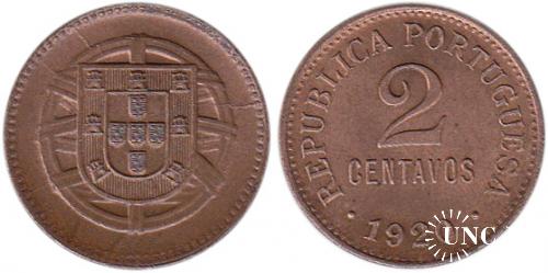 2 сентаво Ø23,0 мм. Bronze, 6,00 г.