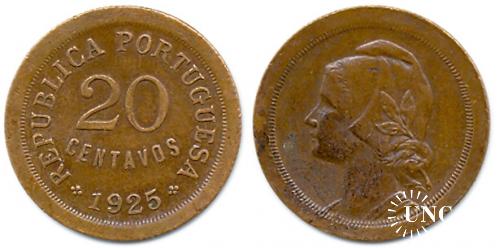 20 сентаво Ø24,0 мм. Bronze, 4,80 г.