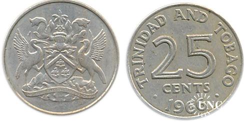 25 центів Ø20,0 мм. Cu-Ni, 3,5 г.