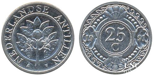 25 центів Ø20,2 мм. Fe/Ni, 3,50 г.