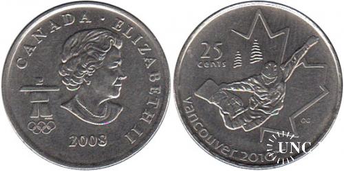 25 центів Ø23,8 мм. Fe, 4,40 г.