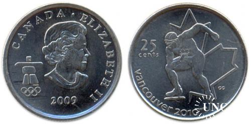 25 центів Ø23,8 мм. Fe/Ni, 4,40 г.