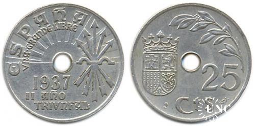 25 сентаво Ø25,0 мм. Cu-Ni, 7,1 г.