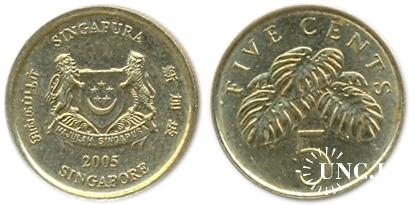 5 центів Ø16,3 мм. Al-Bronze, 1,60 г.